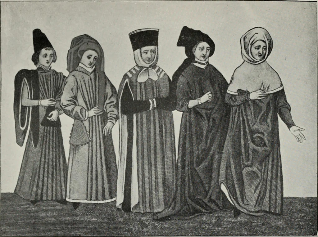 An illustration from British costume during XIX centuries (civil and ecclesiastical), 1910, leaf 249