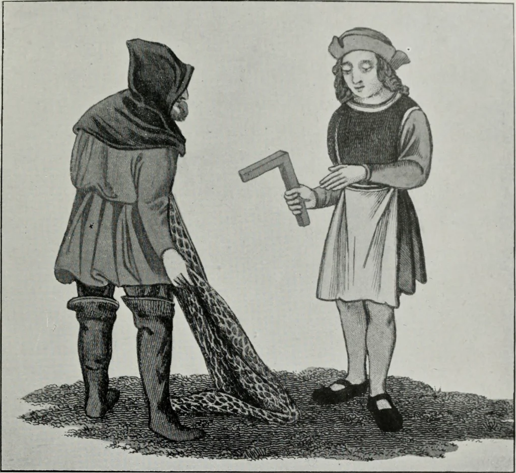 An illustration from British costume during XIX centuries (civil and ecclesiastical), 1910, leaf 254