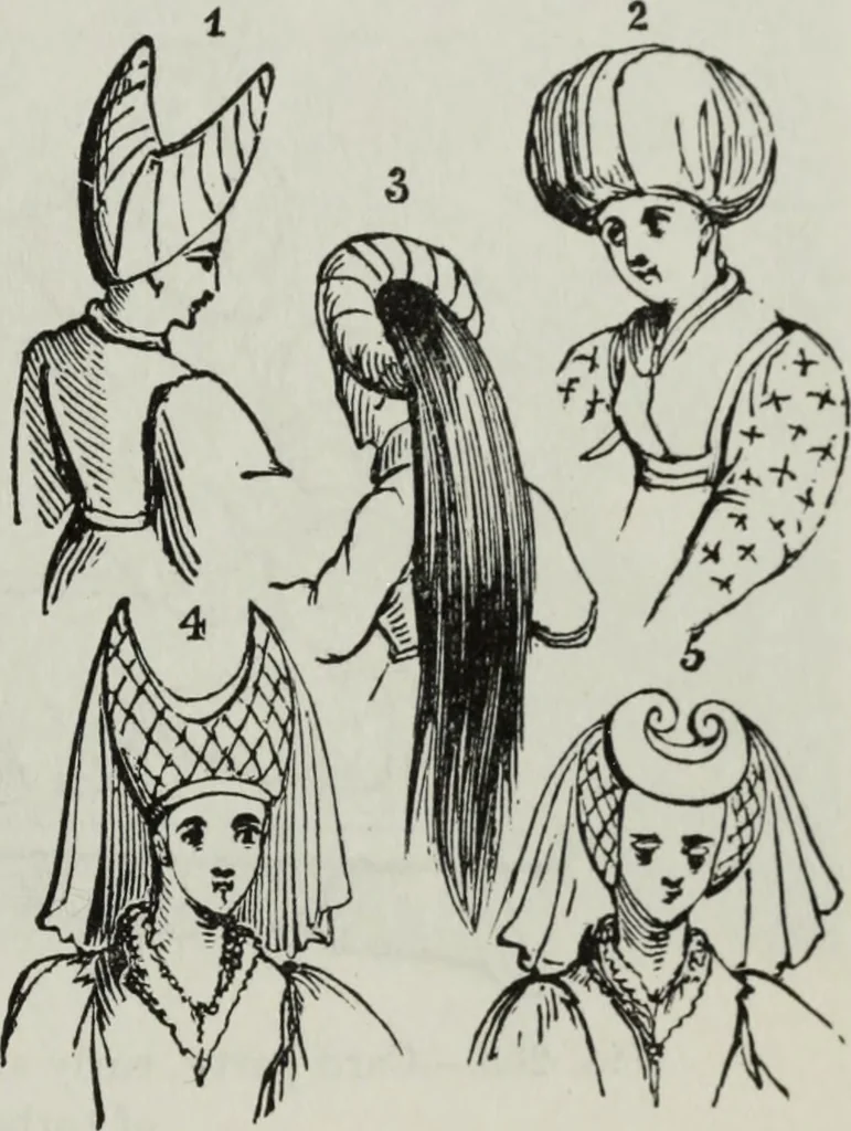 An illustration from British costume during XIX centuries (civil and ecclesiastical), 1910, leaf 258
