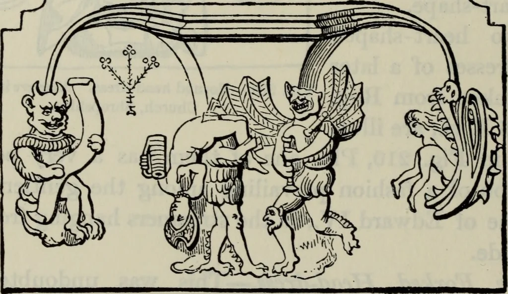 An illustration from British costume during XIX centuries (civil and ecclesiastical), 1910, leaf 271