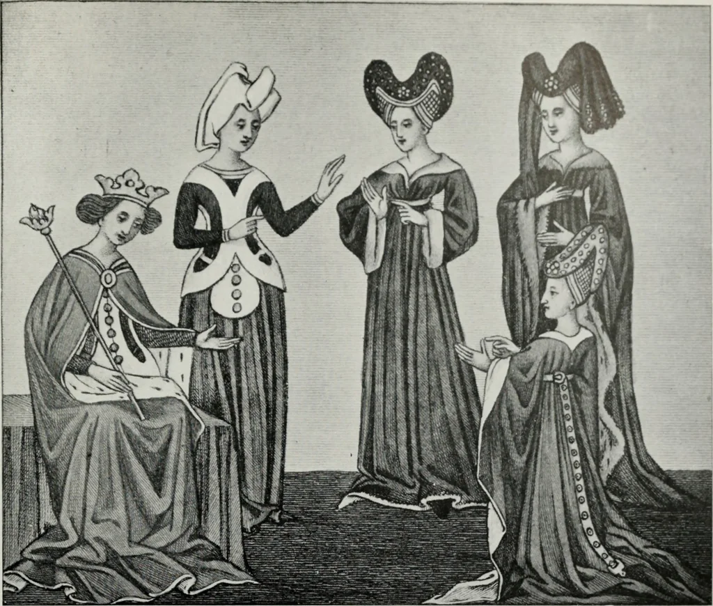 An illustration from British costume during XIX centuries (civil and ecclesiastical), 1910, leaf 272