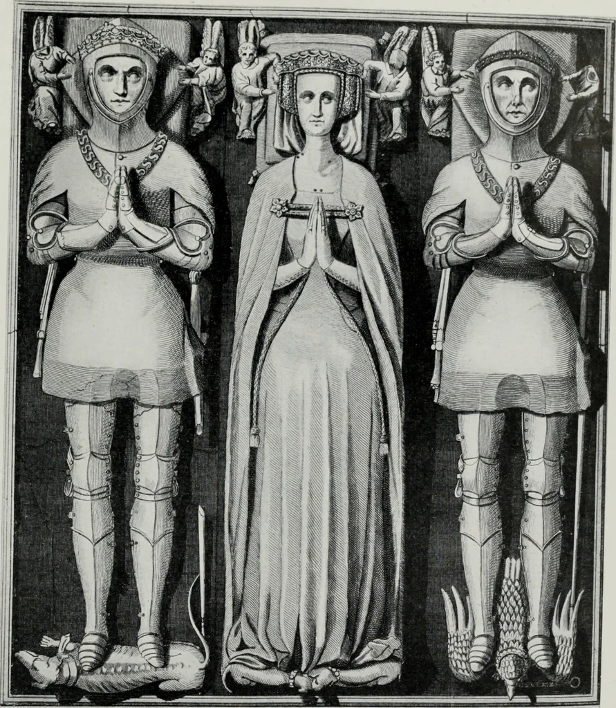 An illustration from British costume during XIX centuries (civil and ecclesiastical), 1910, leaf 274