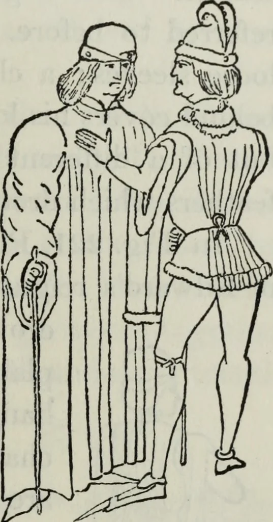 An illustration from British costume during XIX centuries (civil and ecclesiastical), 1910, leaf 280