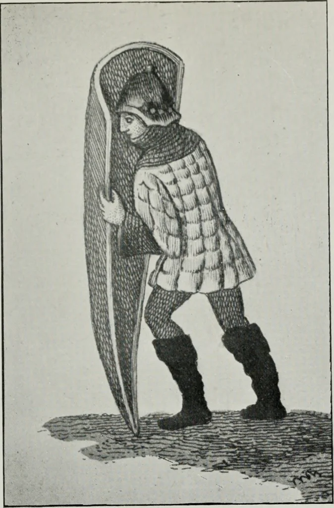 An illustration from British costume during XIX centuries (civil and ecclesiastical), 1910, leaf 284