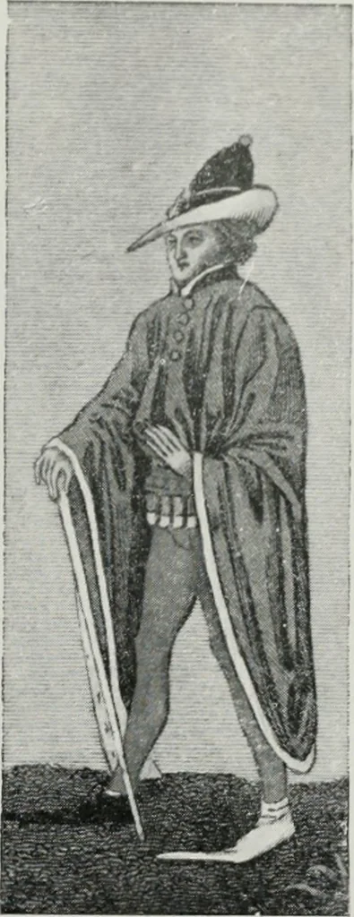 An illustration from British costume during XIX centuries (civil and ecclesiastical), 1910, leaf 284