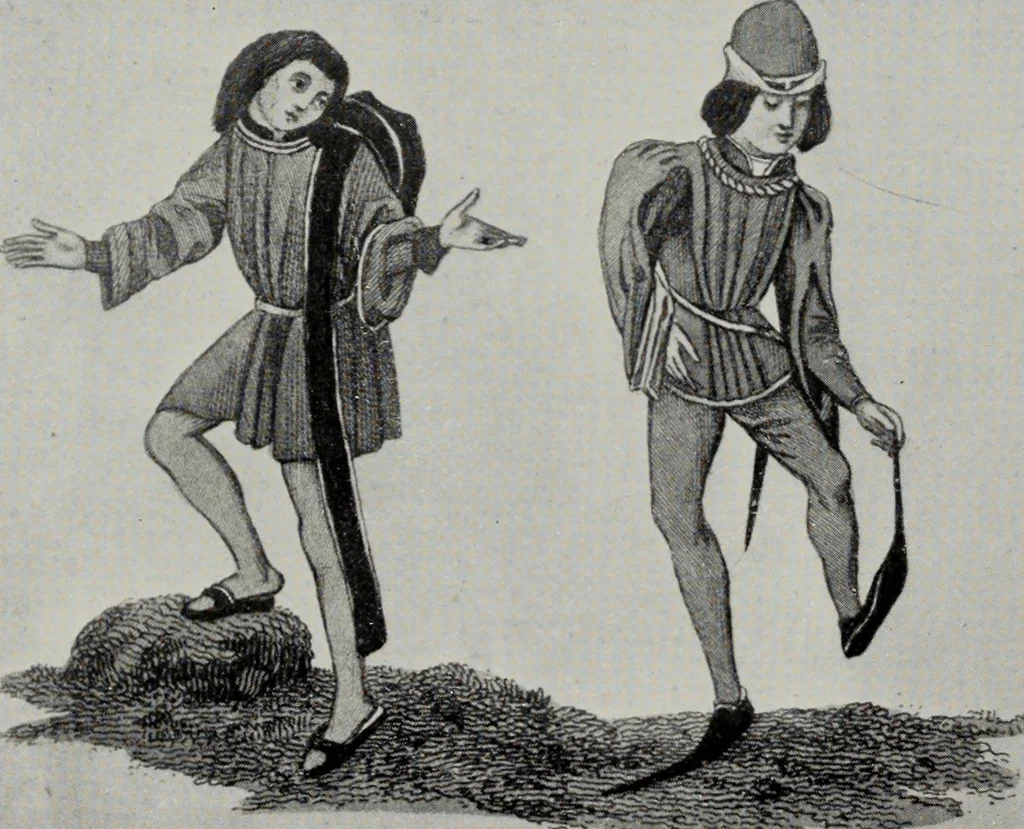 An illustration from British costume during XIX centuries (civil and ecclesiastical), 1910, leaf 285