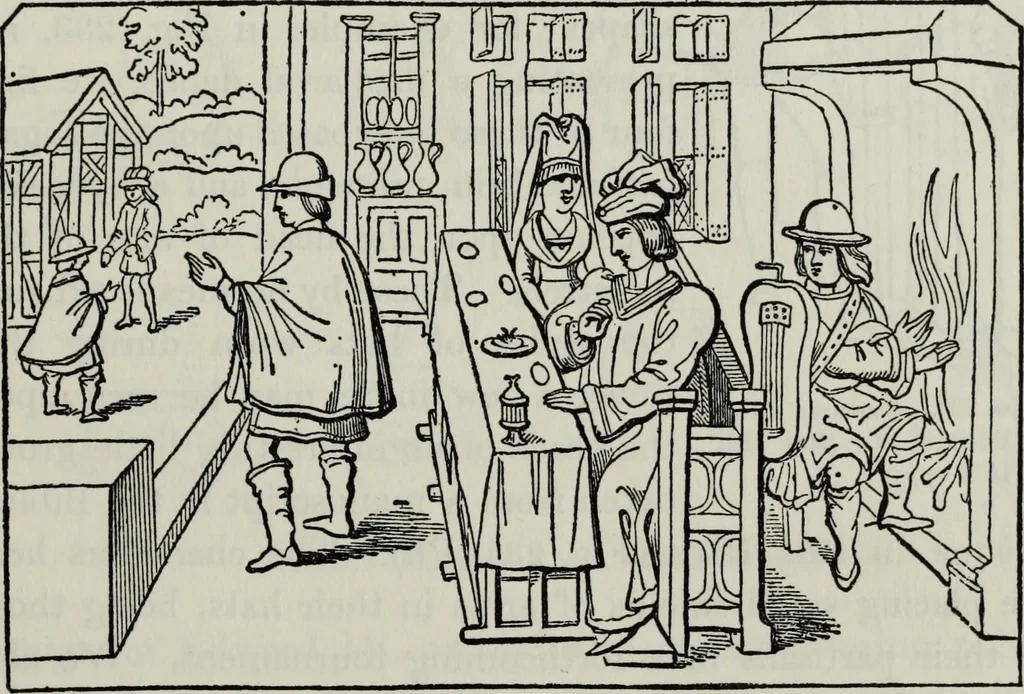 An illustration from British costume during XIX centuries (civil and ecclesiastical), 1910, leaf 288