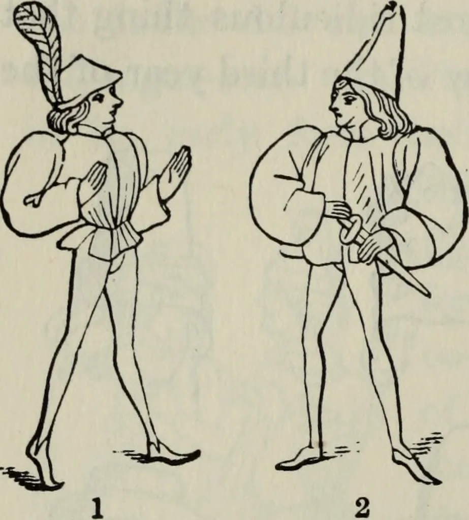 An illustration from British costume during XIX centuries (civil and ecclesiastical), 1910, leaf 291