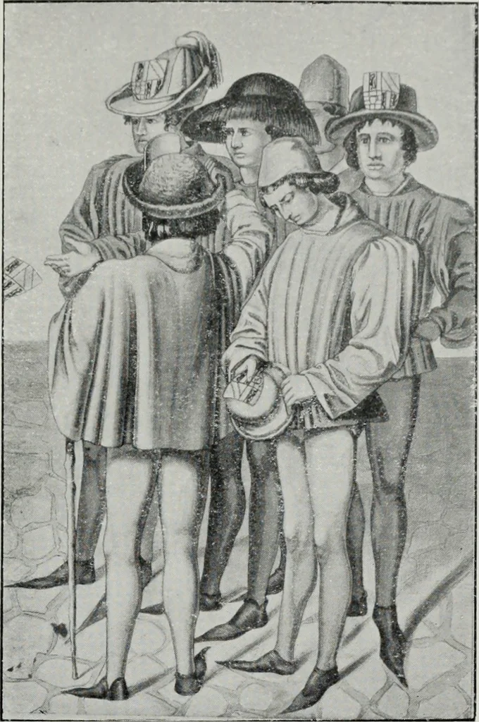 An illustration from British costume during XIX centuries (civil and ecclesiastical), 1910, leaf 292