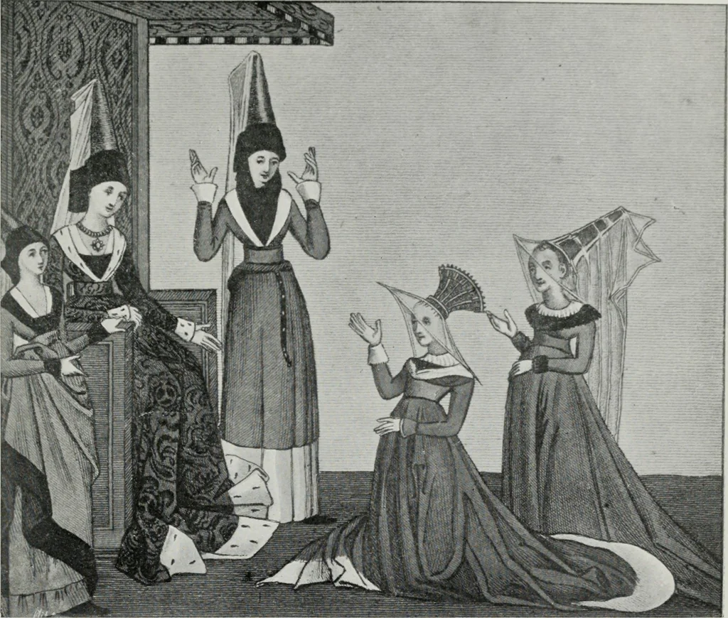 An illustration from British costume during XIX centuries (civil and ecclesiastical), 1910, leaf 298