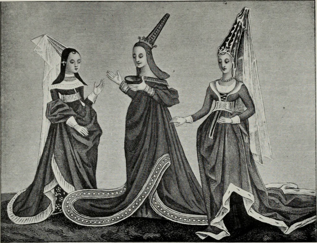 An illustration from British costume during XIX centuries (civil and ecclesiastical), 1910, leaf 299