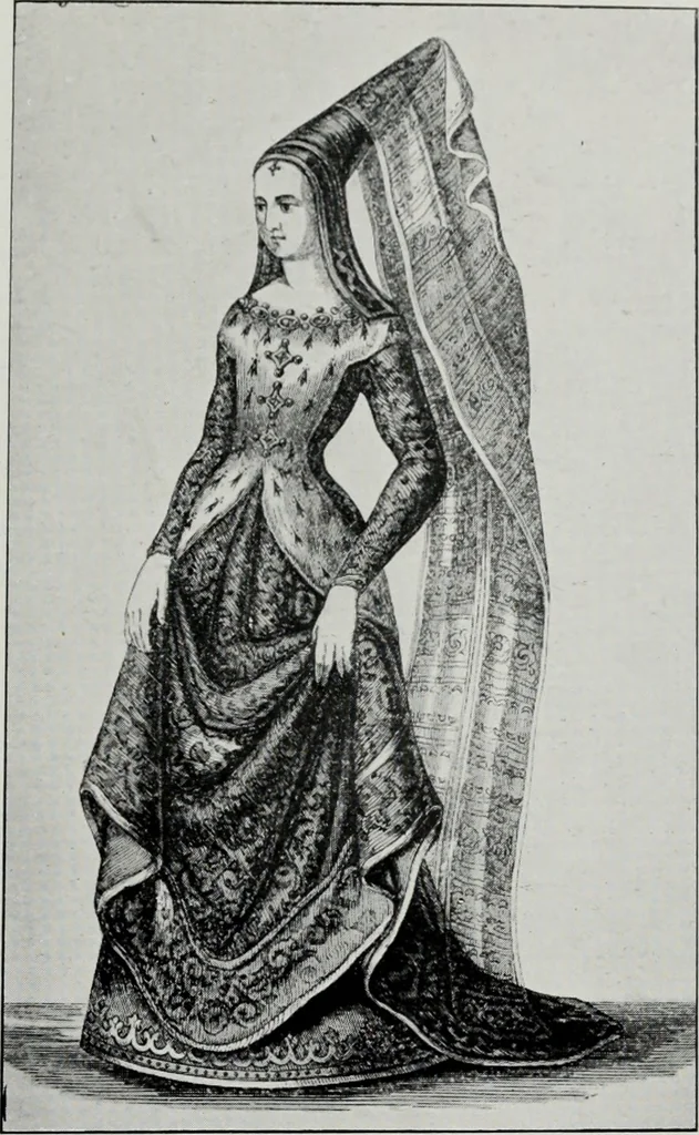 An illustration from British costume during XIX centuries (civil and ecclesiastical), 1910, leaf 300