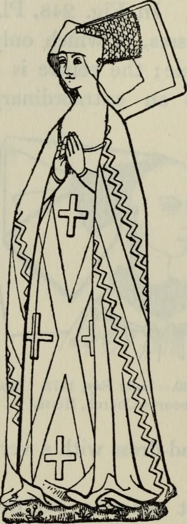 An illustration from British costume during XIX centuries (civil and ecclesiastical), 1910, leaf 309