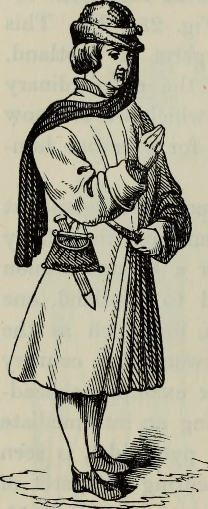 An illustration from British costume during XIX centuries (civil and ecclesiastical), 1910, leaf 311