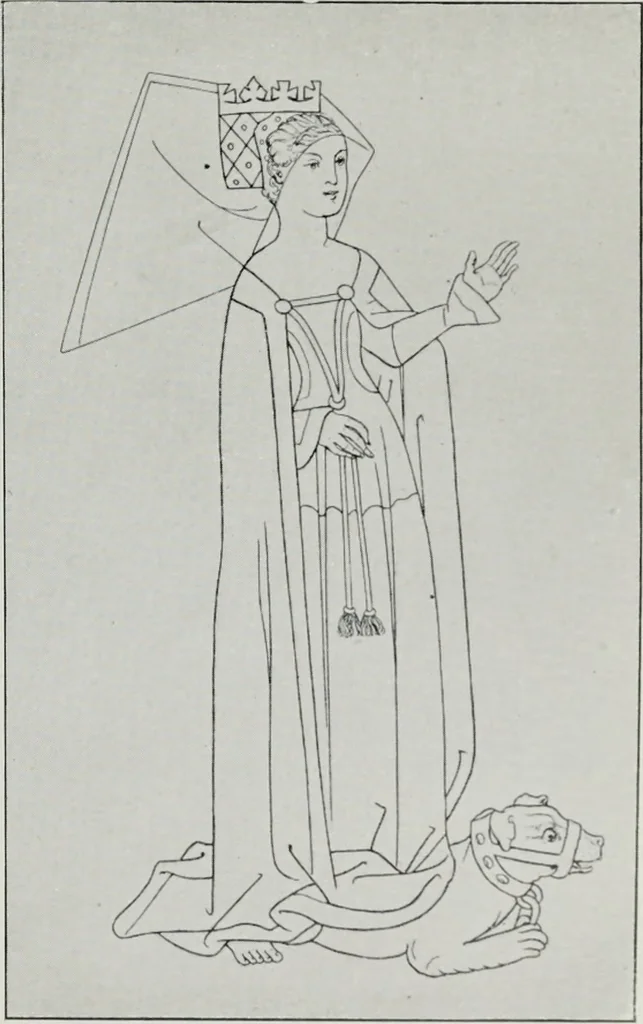 An illustration from British costume during XIX centuries (civil and ecclesiastical), 1910, leaf 312