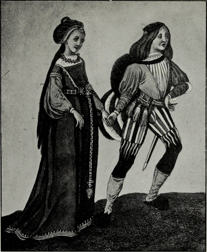 An illustration from British costume during XIX centuries (civil and ecclesiastical), 1910, leaf 327