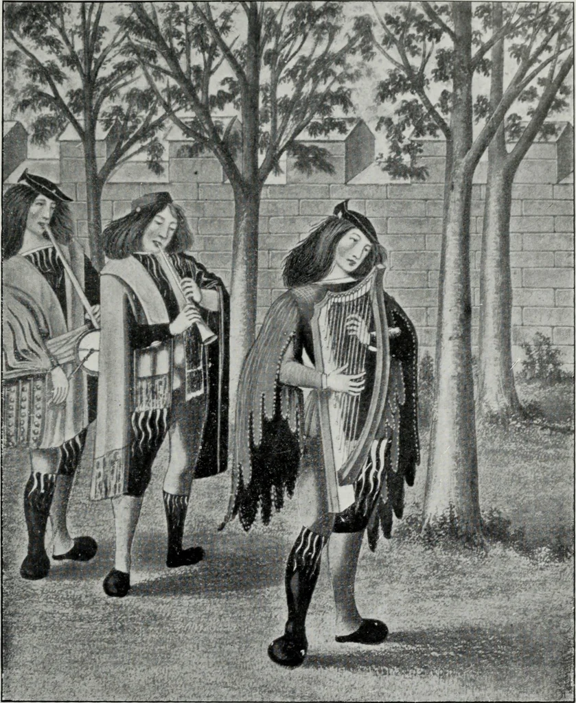 An illustration from British costume during XIX centuries (civil and ecclesiastical), 1910, leaf 328