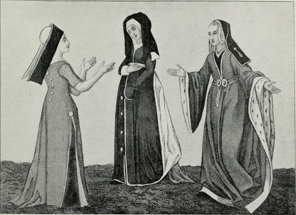 An illustration from British costume during XIX centuries (civil and ecclesiastical), 1910, leaf 334
