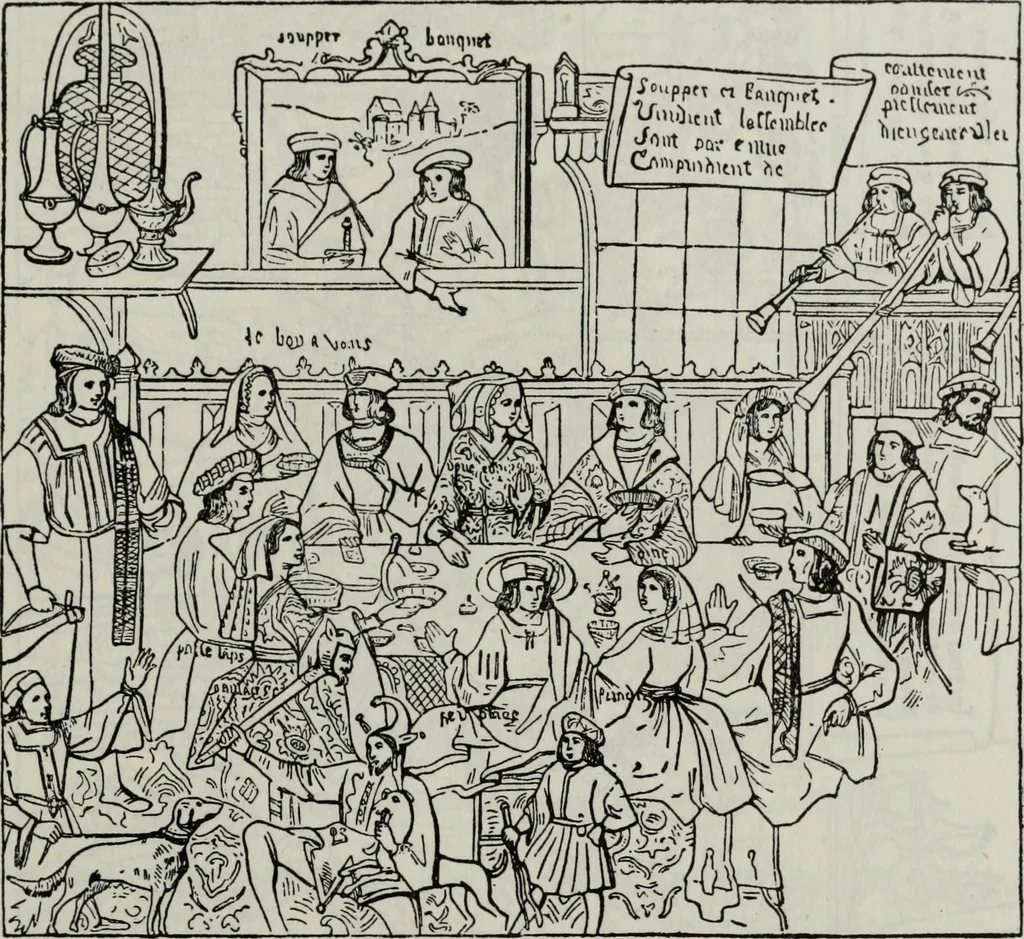 An illustration from British costume during XIX centuries (civil and ecclesiastical), 1910, leaf 336