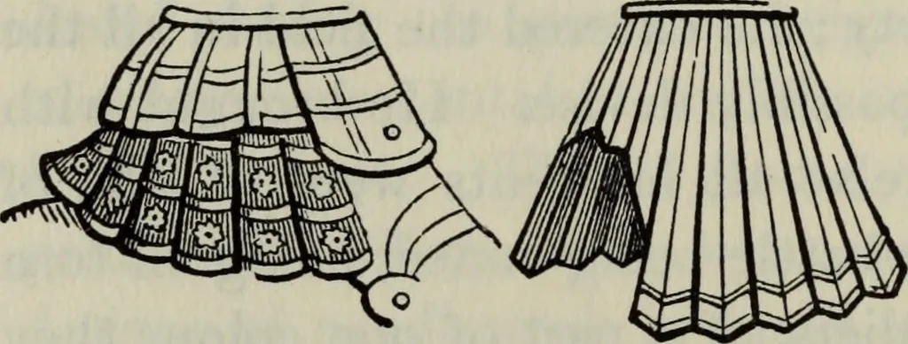 An illustration from British costume during XIX centuries (civil and ecclesiastical), 1910, leaf 345