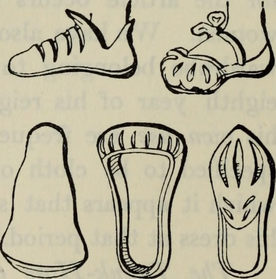 An illustration from British costume during XIX centuries (civil and ecclesiastical), 1910, leaf 351