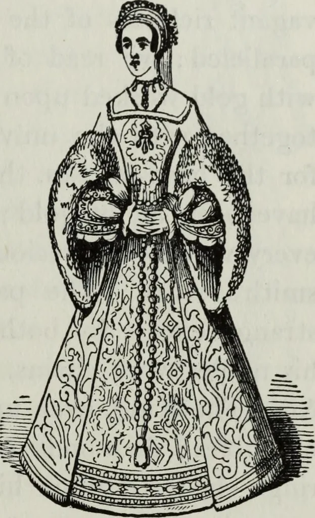 An illustration from British costume during XIX centuries (civil and ecclesiastical), 1910, leaf 364