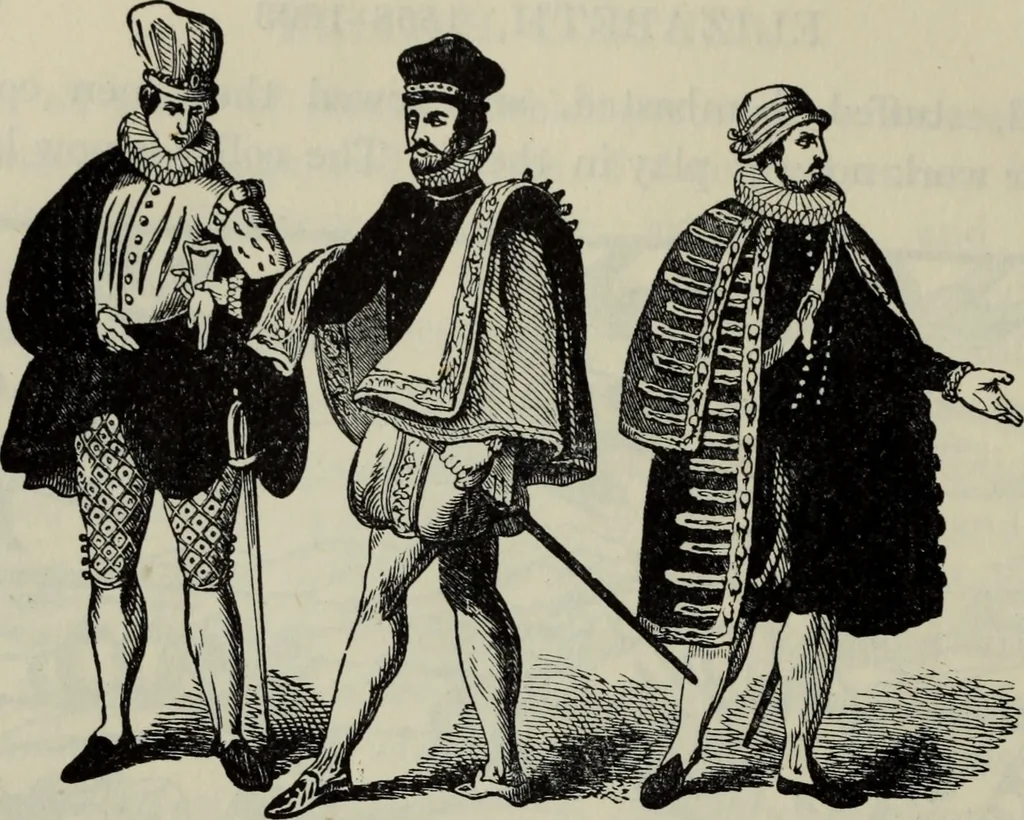 An illustration from British costume during XIX centuries (civil and ecclesiastical), 1910, leaf 379