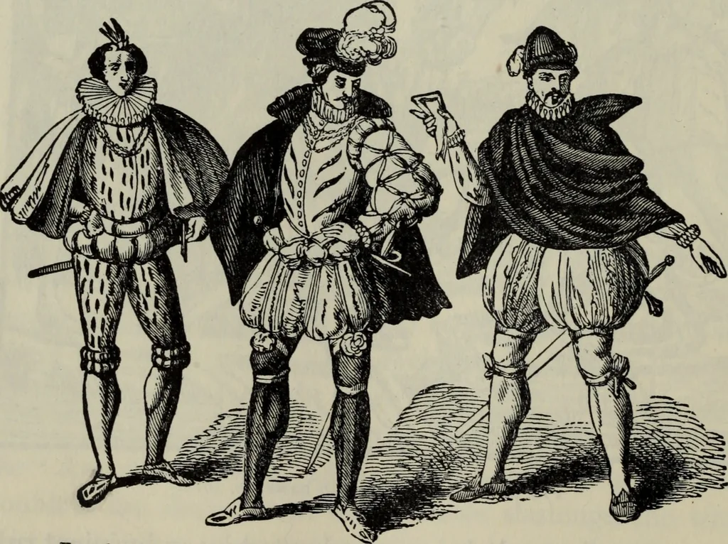 An illustration from British costume during XIX centuries (civil and ecclesiastical), 1910, leaf 379