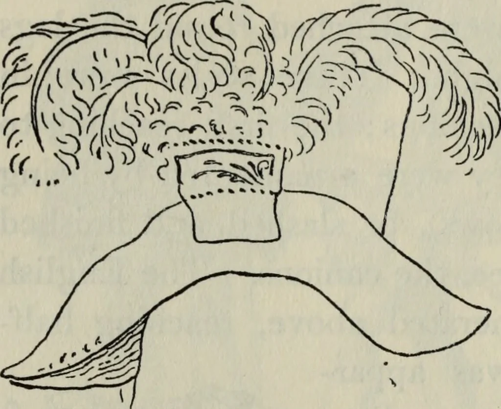 An illustration from British costume during XIX centuries (civil and ecclesiastical), 1910, leaf 381