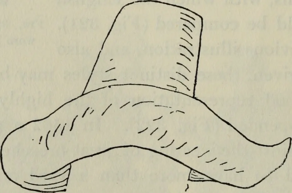An illustration from British costume during XIX centuries (civil and ecclesiastical), 1910, leaf 381