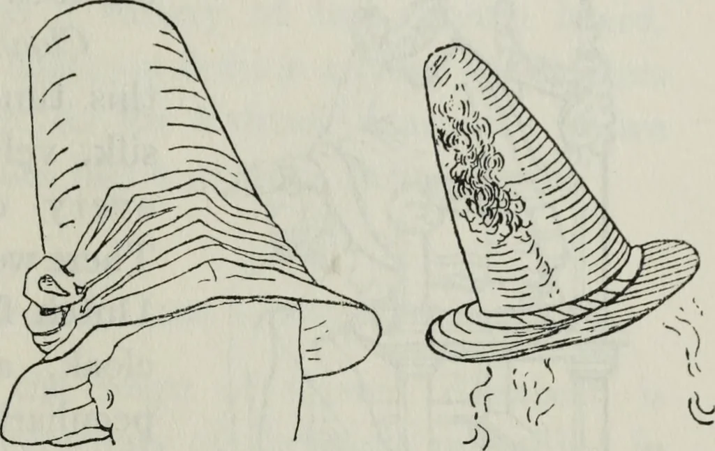 An illustration from British costume during XIX centuries (civil and ecclesiastical), 1910, leaf 382