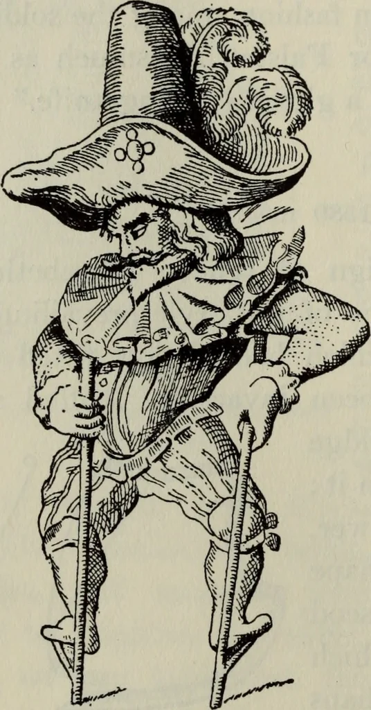An illustration from British costume during XIX centuries (civil and ecclesiastical), 1910, leaf 385