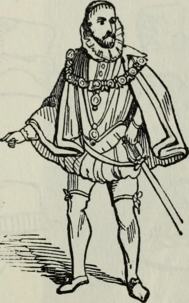 An illustration from British costume during XIX centuries (civil and ecclesiastical), 1910, leaf 386