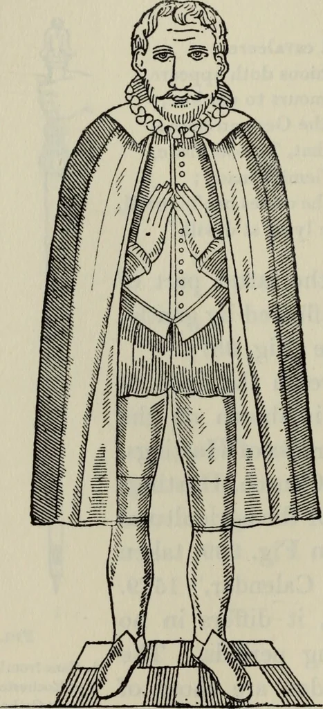 An illustration from British costume during XIX centuries (civil and ecclesiastical), 1910, leaf 391