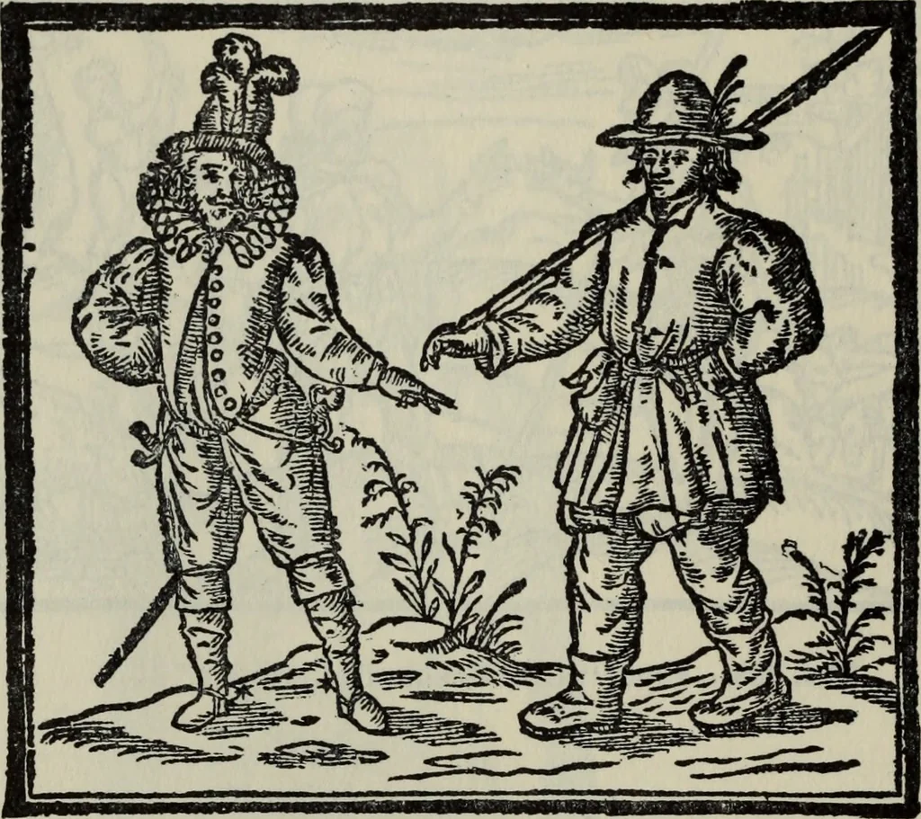 An illustration from British costume during XIX centuries (civil and ecclesiastical), 1910, leaf 393