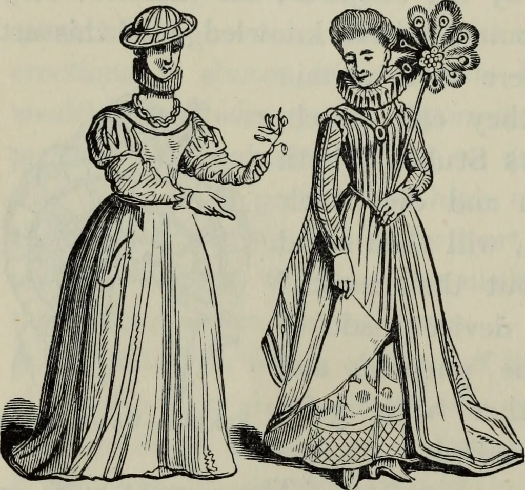 An illustration from British costume during XIX centuries (civil and ecclesiastical), 1910, leaf 397