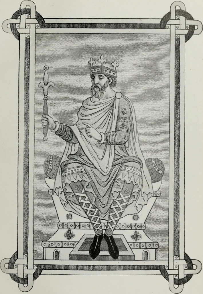 An illustration from British costume during XIX centuries (civil and ecclesiastical), 1910, leaf 40