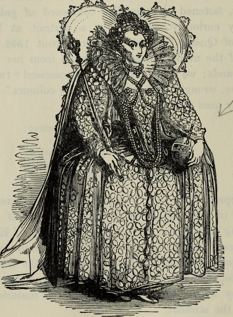 An illustration from British costume during XIX centuries (civil and ecclesiastical), 1910, leaf 409