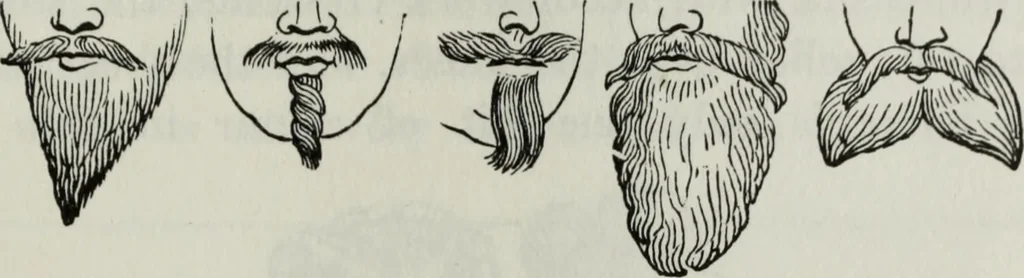 An illustration from British costume during XIX centuries (civil and ecclesiastical), 1910, leaf 422