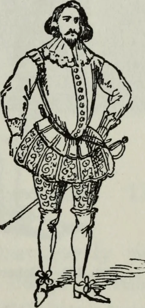 An illustration from British costume during XIX centuries (civil and ecclesiastical), 1910, leaf 422
