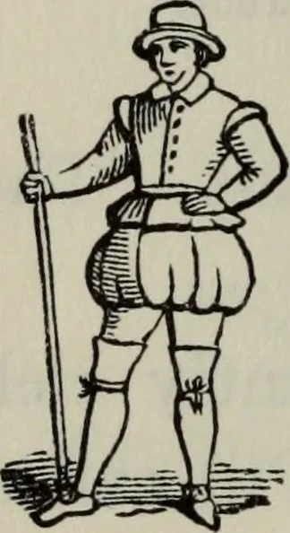 An illustration from British costume during XIX centuries (civil and ecclesiastical), 1910, leaf 425