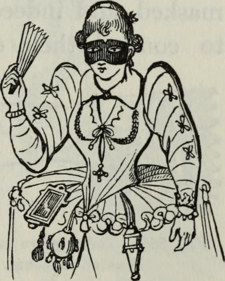 An illustration from British costume during XIX centuries (civil and ecclesiastical), 1910, leaf 428