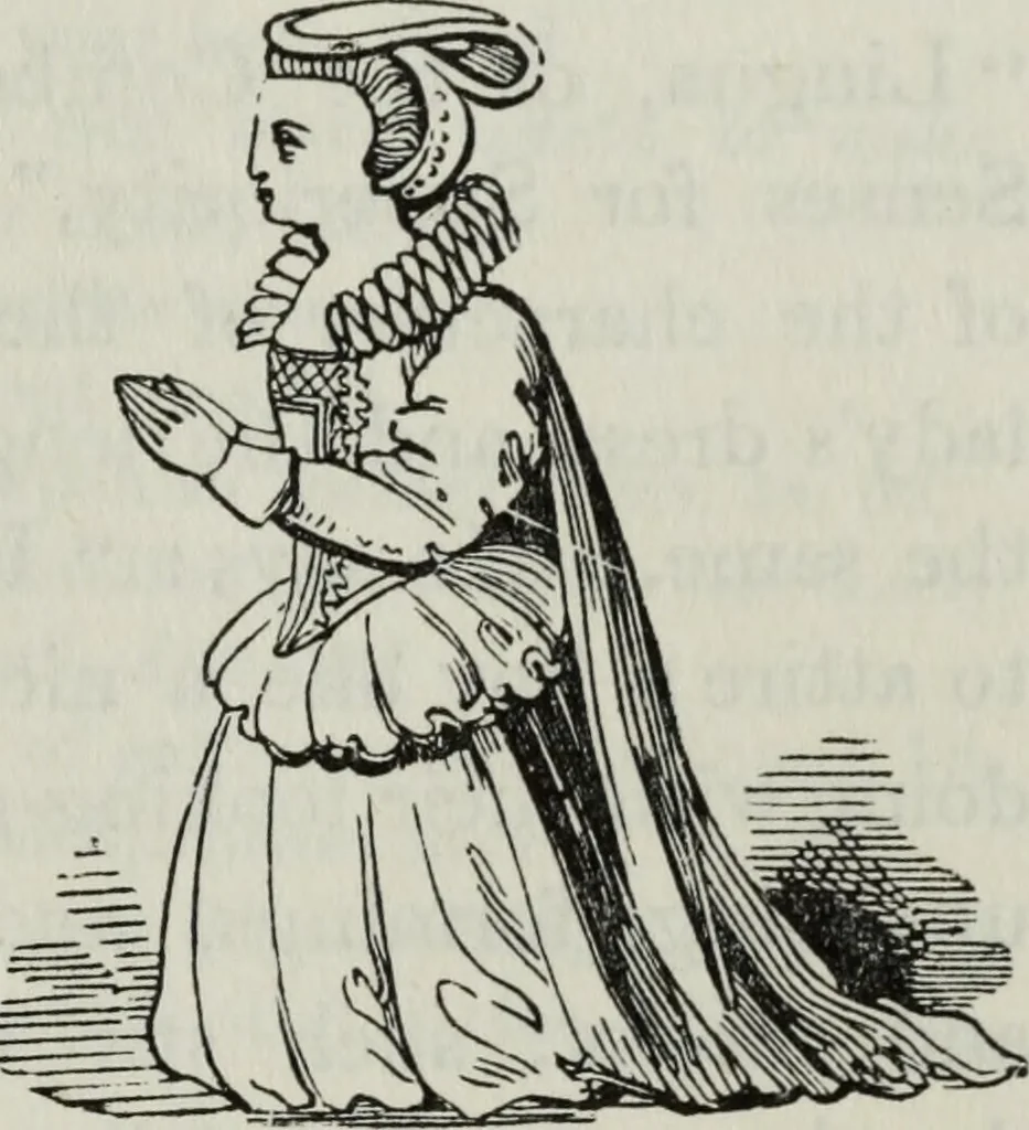 An illustration from British costume during XIX centuries (civil and ecclesiastical), 1910, leaf 430