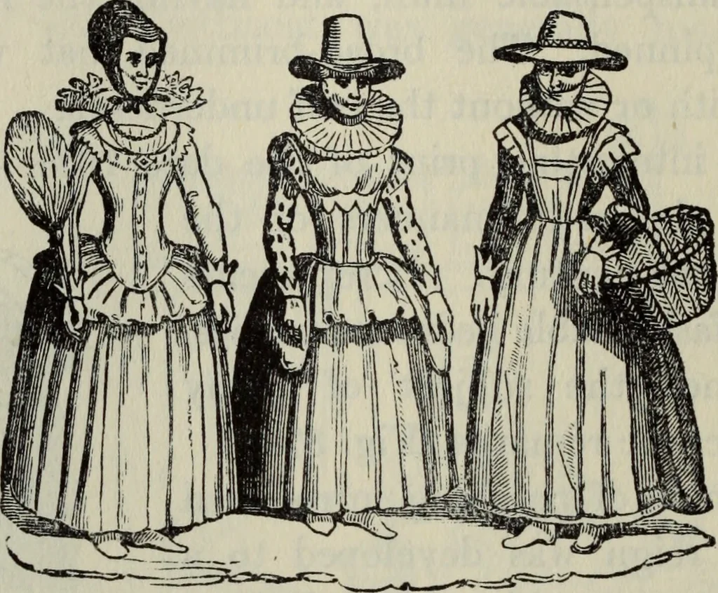 An illustration from British costume during XIX centuries (civil and ecclesiastical), 1910, leaf 441
