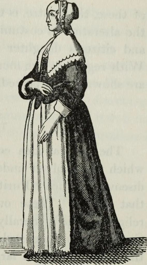 An illustration from British costume during XIX centuries (civil and ecclesiastical), 1910, leaf 442