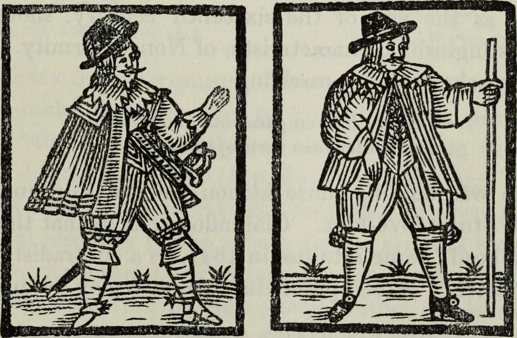 An illustration from British costume during XIX centuries (civil and ecclesiastical), 1910, leaf 442