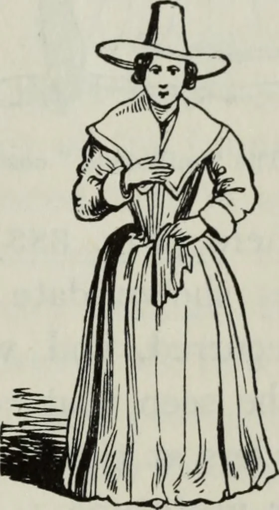 An illustration from British costume during XIX centuries (civil and ecclesiastical), 1910, leaf 444