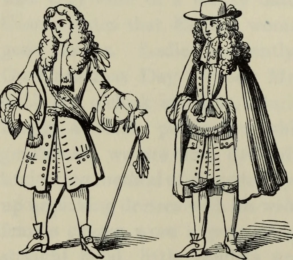 An illustration from British costume during XIX centuries (civil and ecclesiastical), 1910, leaf 457