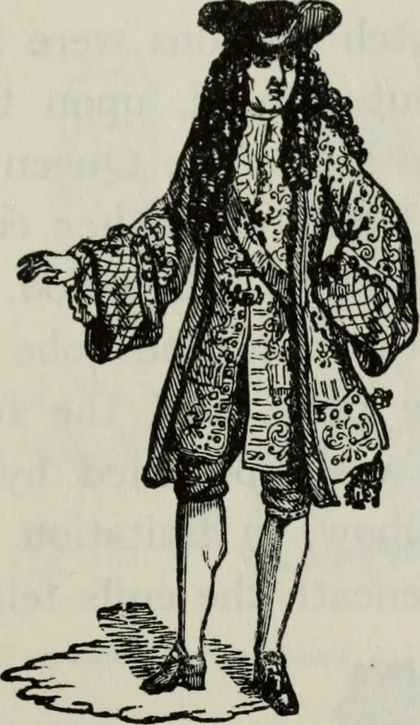 An illustration from British costume during XIX centuries (civil and ecclesiastical), 1910, leaf 460