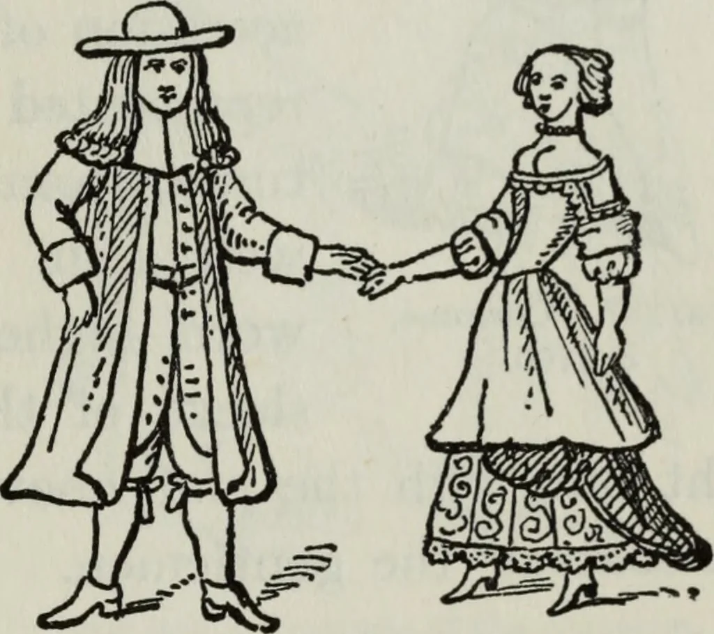 An illustration from British costume during XIX centuries (civil and ecclesiastical), 1910, leaf 460